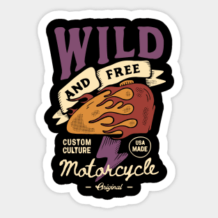 Motorcycle tank Sticker